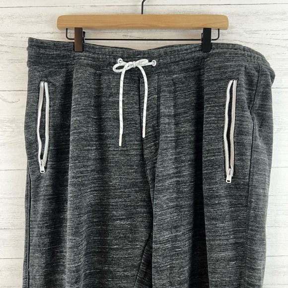 American Eagle Heather Gray Jogger Sweats Size XL - Picture 6 of 6